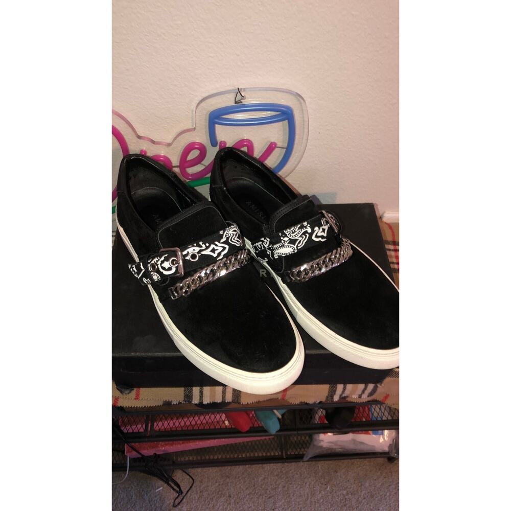 Amiri Bandana Chain slip on's 10d